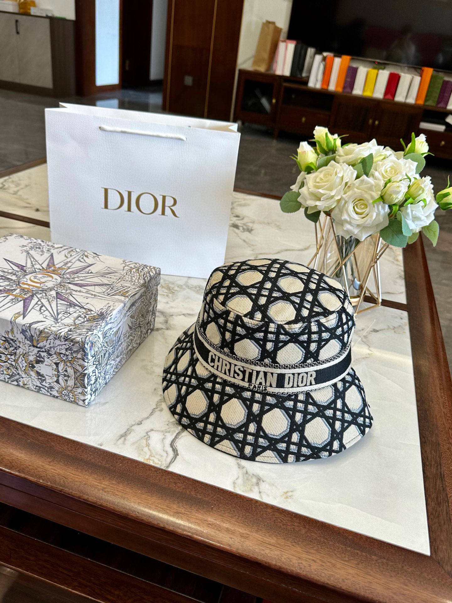 dior hat model 42